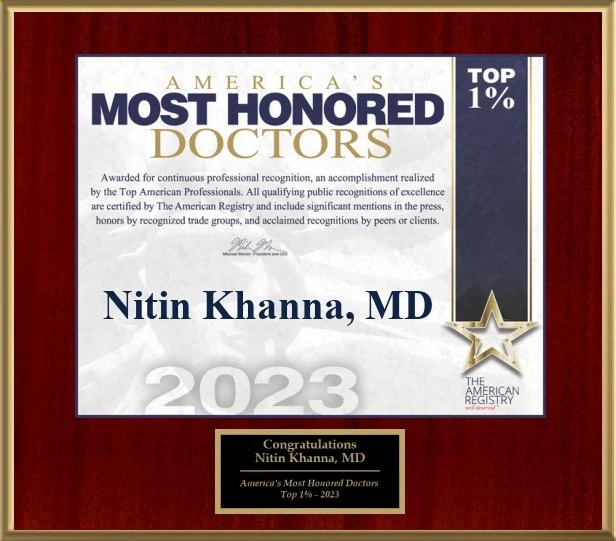 America's Most Honored Doctors 2023, Top 1% — The American Registry